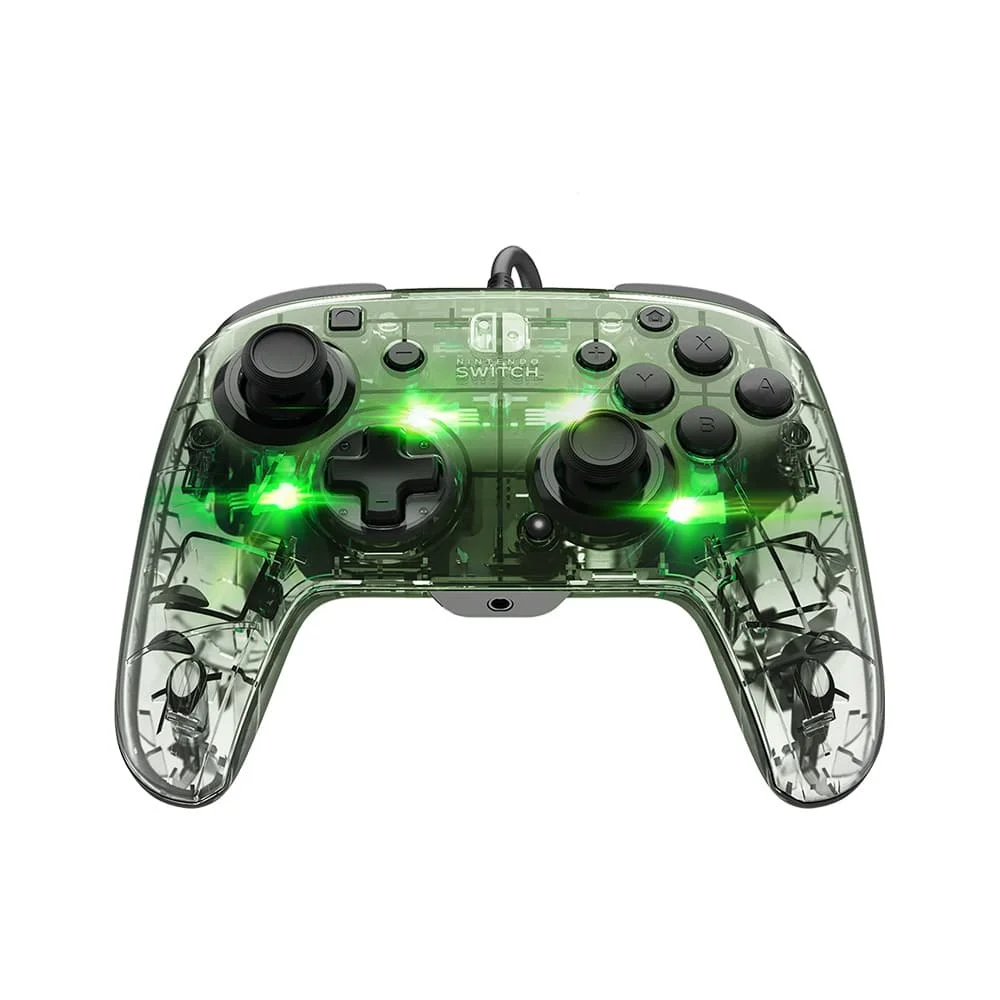 Afterglow Deluxe+ LED Wired Power Nintendo Switch Pro Controller